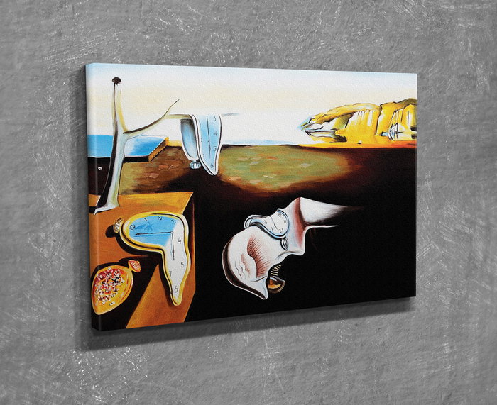 Wallity Lienzo Persistencia de la memoria de Salvador Dalí 30 x 40 cm Wallity Lienzo Persistencia de la memoria de Salvador Dalí 30 x 40 cm